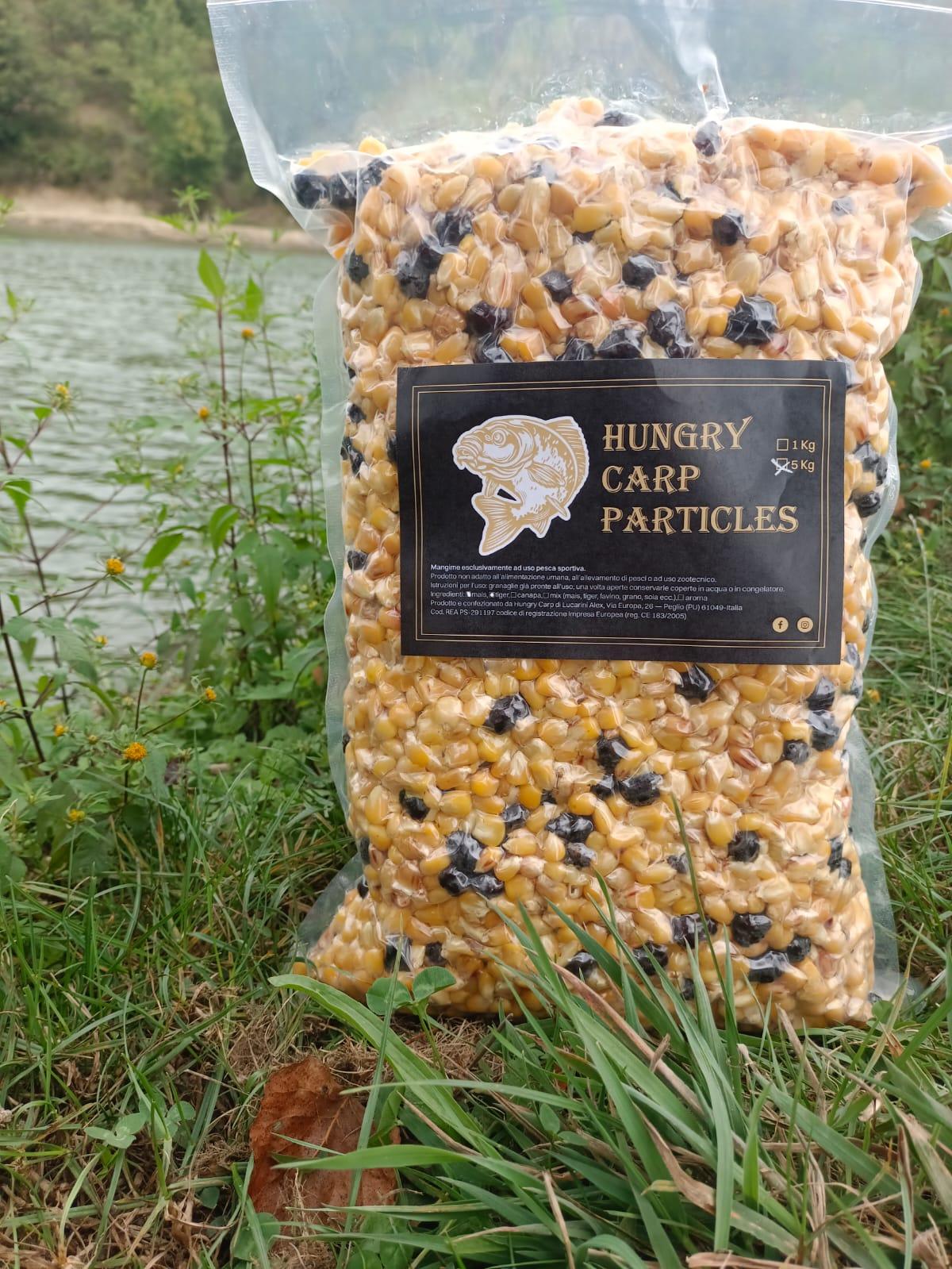 Mais+ black tiger cotte naturali - Hungry carp particles