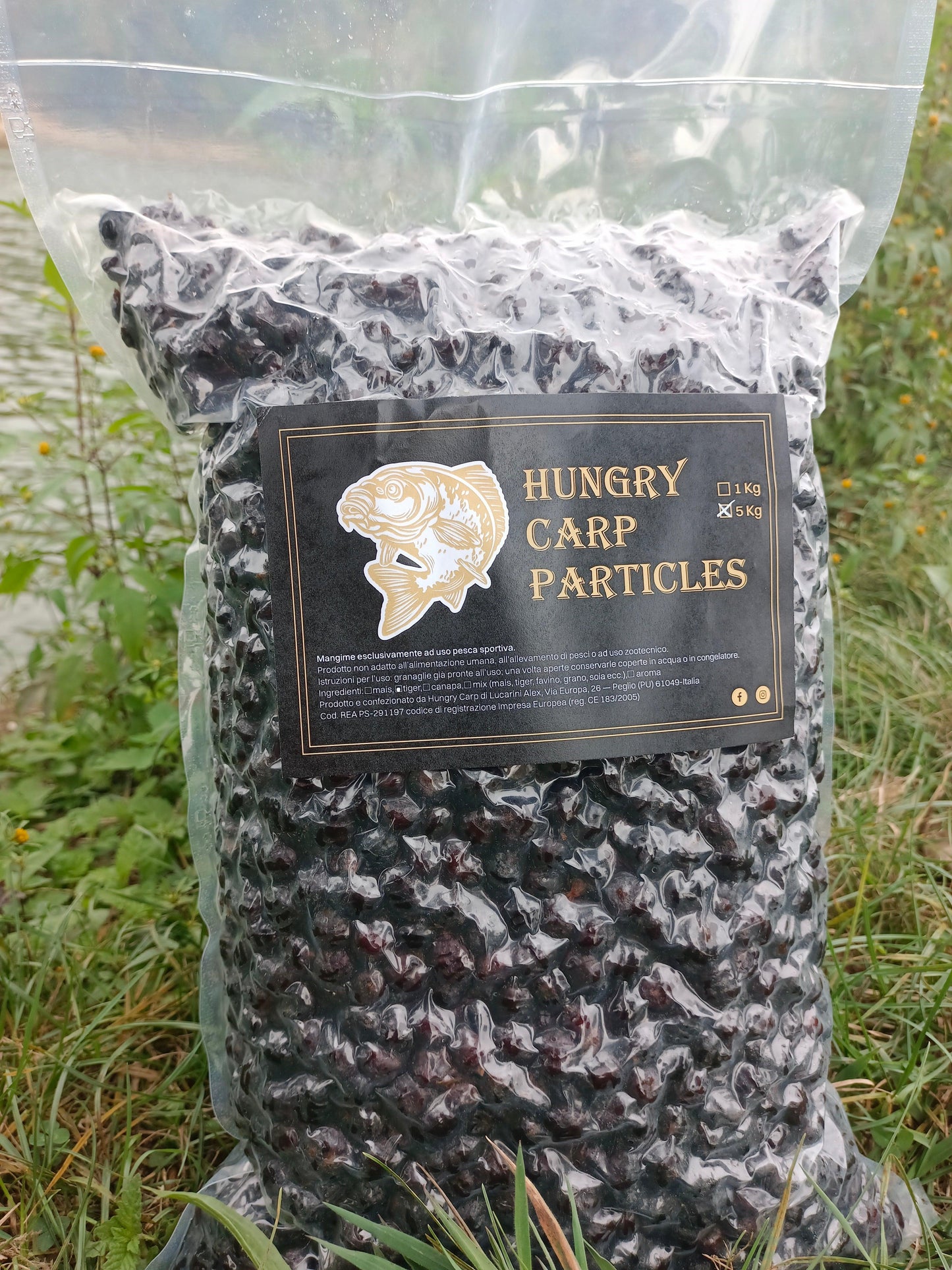 Black Tiger nut naturali - Hungry carp particles