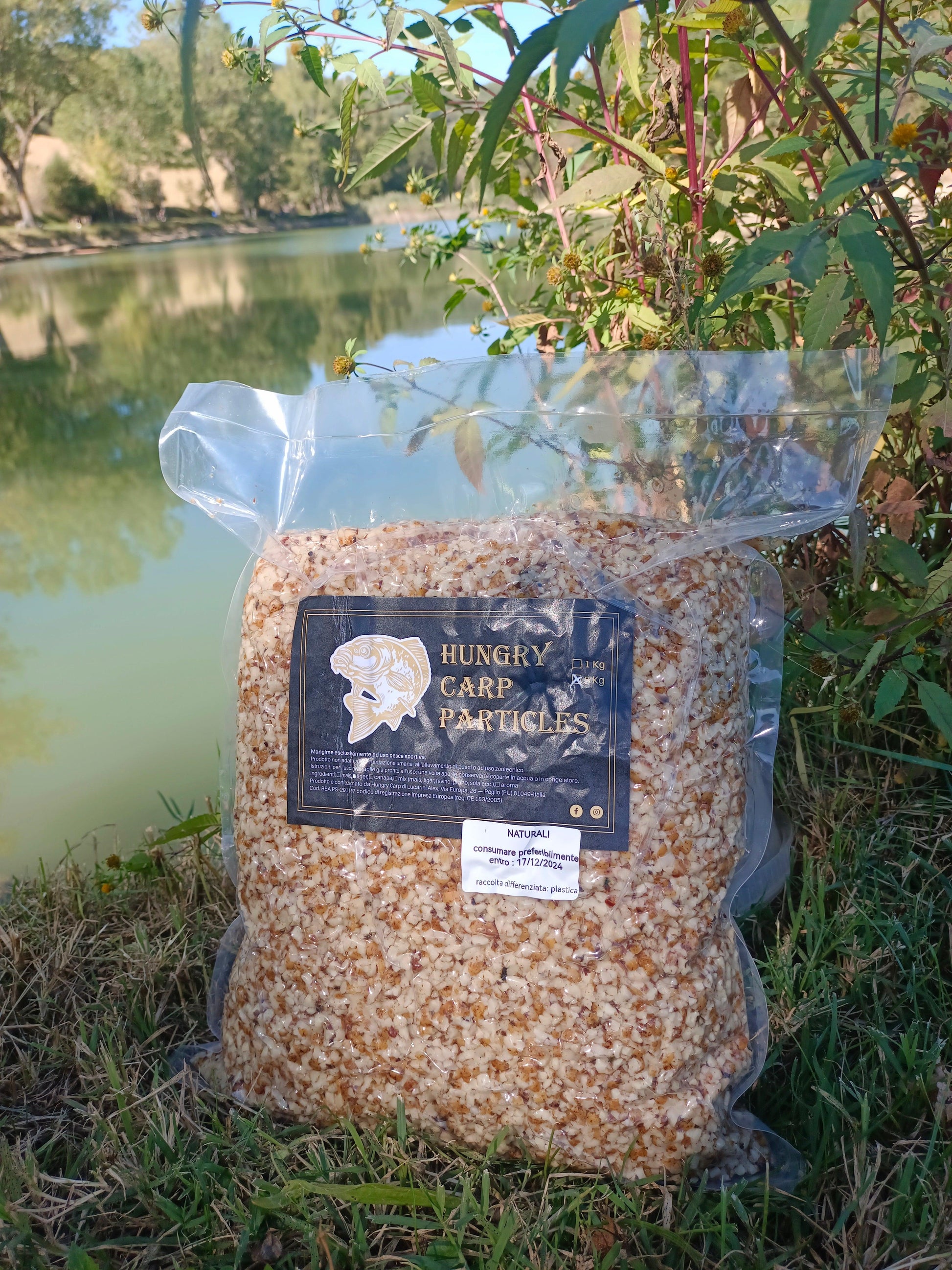Crushed tiger nuts cotte naturali - Hungry carp particles